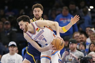 NBA｜库里空砍34分勇士再负雷霆 榜眼霍姆格伦成勇士梦魇